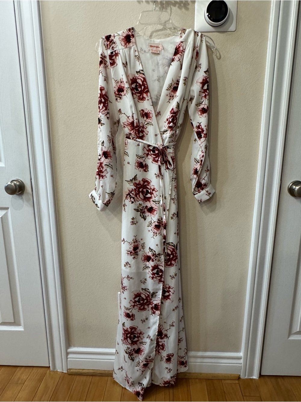 Showpo Floral Wrap Maxi Dress Size Small